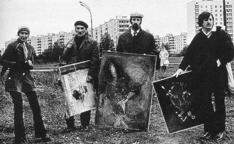 L’Exposition Bulldozer en USSR : artistes contre la répression